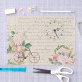  Victoriaans Antiek betegelontvlek Tissuepapier (Craft)