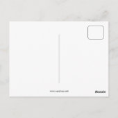 Victoriaans antiek breimachine en briefkaart (Achterkant)