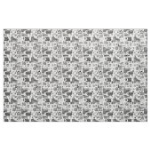 Victoriaans antiek fotografiecamera stof (Fat Quarter)