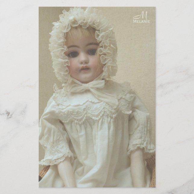  Victoriaans Antiek meisje Doll (Voorkant)