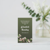  Victoriaans Antiek Visitekaartjes (Staand voorkant)