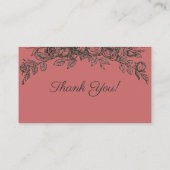 Victoriaans Antieke 3,5 x 2,0-inch Visitekaartje (Achterkant)