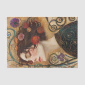 VICTORIAANS ANTIQUE DAMESSCHEMA KNIPSEL PAPIER (Voorkant)