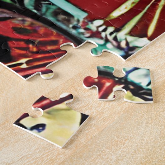 Victoriaans antropomorfe katten in oorzakelijke kl legpuzzel (Zijkant)