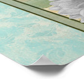 *~*  Victoriaans AR23 Vrouw Art Nouveau Poster (Hoek)