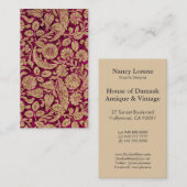 Victoriaans Arabesk, CANTARA Visitekaartje (Voorkant / Achterkant)