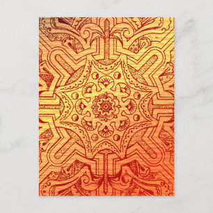 Victoriaans Arabesk, IDALIS - Sunset Briefkaart