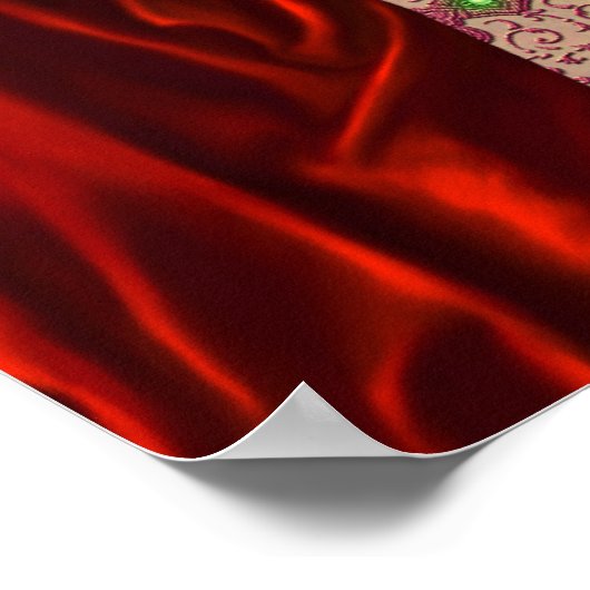 Victoriaans Arabesk, OPHELIA - Gothique Poster (Hoek)