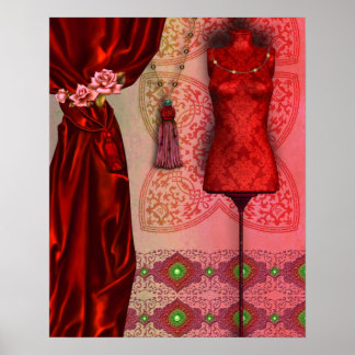 Victoriaans Arabesk, OPHELIA - Gothique Poster