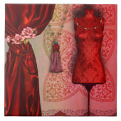 Victoriaans Arabesk, OPHELIA - Gothique Tegeltje (Voorkant)