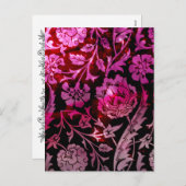 Victoriaans Arabesque, DAME CIARA - Valentijn Feestdagenkaart (Voorkant / Achterkant)