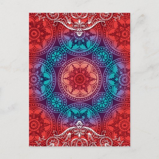 Victoriaans Arabesque, GLORIOSA Briefkaart (Voorkant)