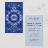 Victoriaans Arabesque, GLORIOSA Visitekaartje (Voorkant / Achterkant)