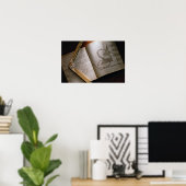 Victoriaans architect's rekenhandleiding en liniaa poster (Thuiskantoor)