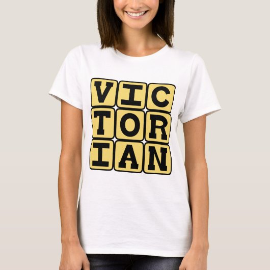 Victoriaans, Architecturale Stijl T-shirt (Voorkant)
