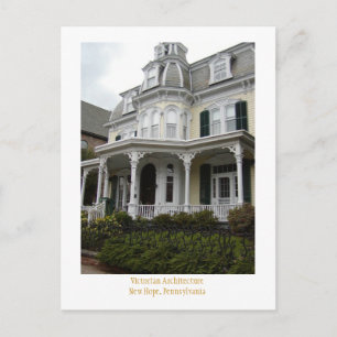 Victoriaans architectuur briefkaart