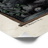 Victoriaans Art Byron "Ze loopt in schoonheid" Glo Poster (Hoek)