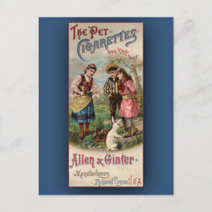 Victoriaans Art -handelskaart Briefkaart