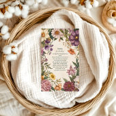 Victoriaans Art Nouveau Baby shower Boeken voor Ba Informatiekaartje