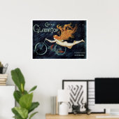  Victoriaans Art Nouveau, Gladiator-cycli Poster (Thuiskantoor)