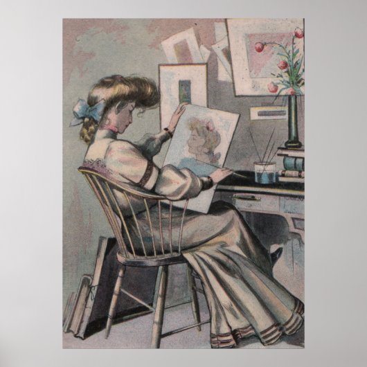 Victoriaans artiest poster (Voorkant)