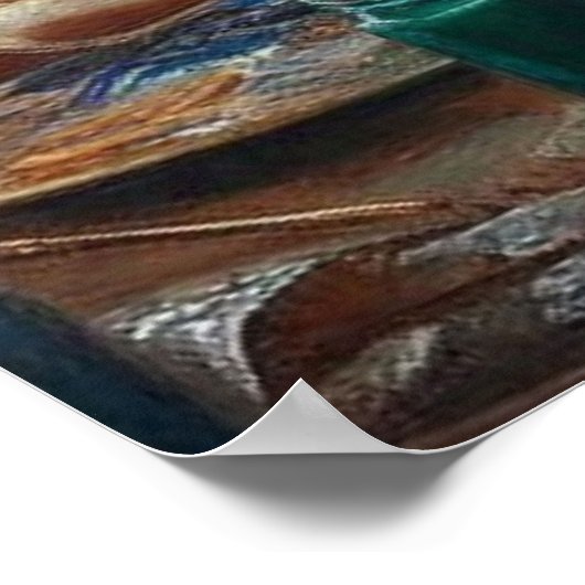 Victoriaans artiest poster (Hoek)