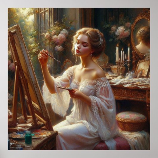 Victoriaans artiest poster (Voorkant)