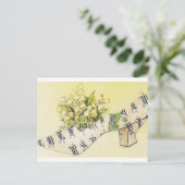  Victoriaans Asassy Cinderella Slipper Briefkaart (Staand voorkant)