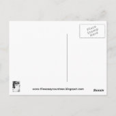  Victoriaans Asassy Cinderella Slipper Briefkaart (Achterkant)