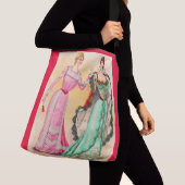 Victoriaans avond draag crossbody tas (Dichtbij)