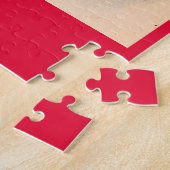 Victoriaans avond draag legpuzzel (Zijkant)