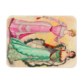 Victoriaans avond draag magneet (Horizontaal)