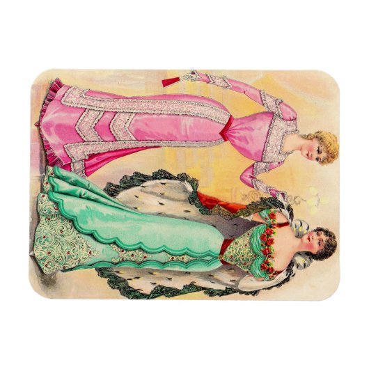 Victoriaans avond draag magneet (Horizontaal)