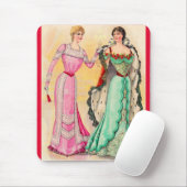 Victoriaans avond draag muismat (Met muis)