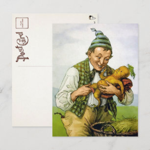 Victoriaans Baby Briefkaart