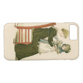 Victoriaans Baby Greenaway-moeder Case-Mate iPhone Case (Achterkant (Horizontaal))