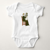 Victoriaans Baby Greenaway-moeder Romper (Voorkant)