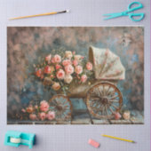 Victoriaans Baby-vervoer Tissuepapier (Craft)
