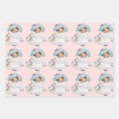  Victoriaans babymeisje Doll, Pet Pasen Inpakpapier Vel (Voorkant)