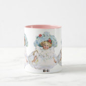  Victoriaans babymeisje Doll, Pet Pasen Mok (Midden)