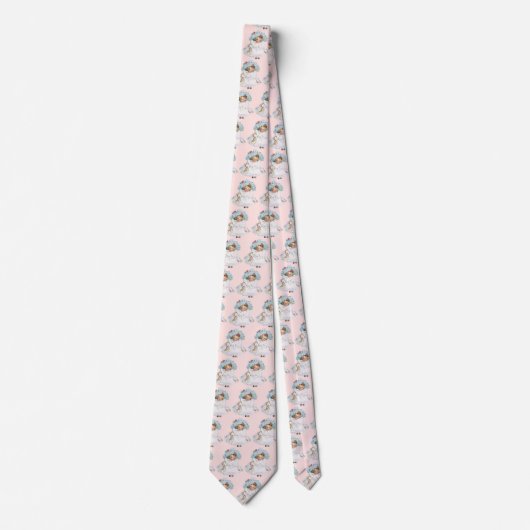  Victoriaans babymeisje Doll, Pet Pasen Stropdas (Voorkant)