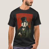 Victoriaans Badger Mannen T-shirt (Voorkant)