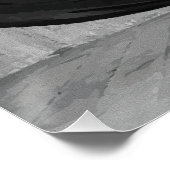 Victoriaans balletdanser in beweging perfect poster (Hoek)