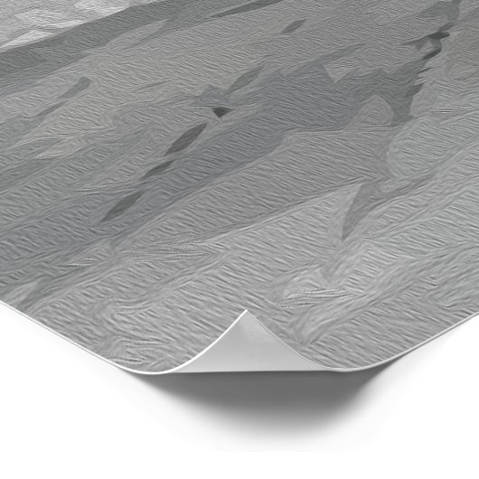 Victoriaans balletdanser in beweging poster (Hoek)