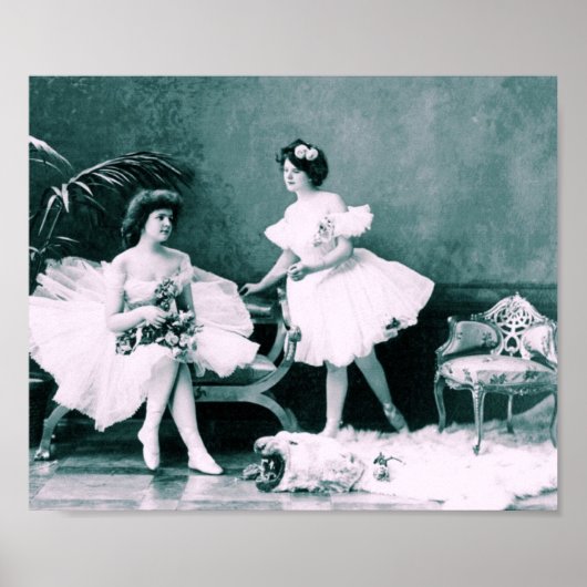 Victoriaans balletPoster Poster (Voorkant)
