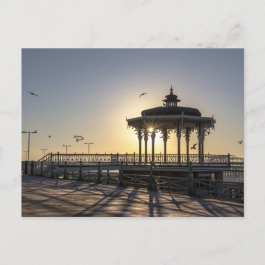 Victoriaans Bandstand, Brighton Briefkaart (Voorkant)