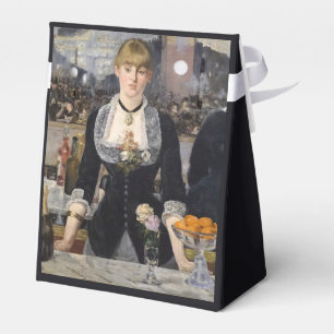 Victoriaans Barmeisje in Folies Bergere, Frankrijk Bedankdoosjes