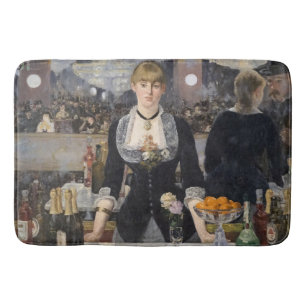 Victoriaans Barmeisje op Folies Bergere, Frankrijk Badmat