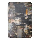 Victoriaans barmeisje op folies bergere, frankrijk badmat (Voorkant Verticaal)