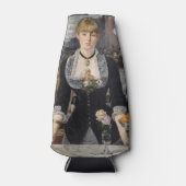 Victoriaans barmeisje op folies bergere, frankrijk flesjeskoeler (Voorkant)